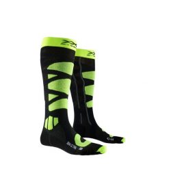 Skarpety narciarskie X-SOCKS SKI CONTROL 4.0. Zielone skarpety X Socks, bez wzorów. W wyprzedaży za 104.00 zł.