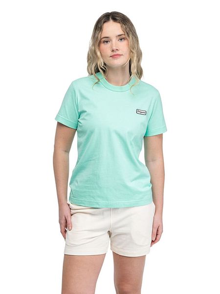 Bergans Koszulka w kolorze miętowym rozmiar: XS. Zielone bluzki Bergans, xs, bez wzorów, z bawełny, bez kołnierzyka, bez ramiączek. Za 139.95 zł.