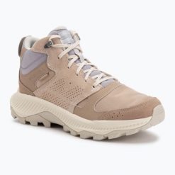 Buty turystyczne damskie Merrell Tempo Sol Mid Wp. Brązowe trekkingi Merrell, trekkingowe. Za 389.99 zł.