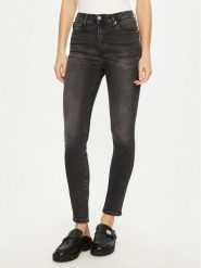 Calvin Klein Jeans Jeansy J20J224493 Czarny Skinny Fit. Czarne jeansy Calvin Klein Jeans, bez wzorów. Za 299.99 zł.