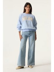 Garcia Bluza w kolorze błękitnym rozmiar: XL. Niebieskie bluzy Garcia, xl, bez wzorów, bez kaptura. Za 136.13 zł.