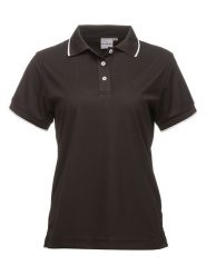 Traunstein Sport Funkcyjna koszulka polo w kolorze czarnym rozmiar: 38. Czarne koszulki polo Traunstein Sport, bez wzorów, z materiału, bez kołnierzyka, bez ramiączek. Za 104.99 zł.