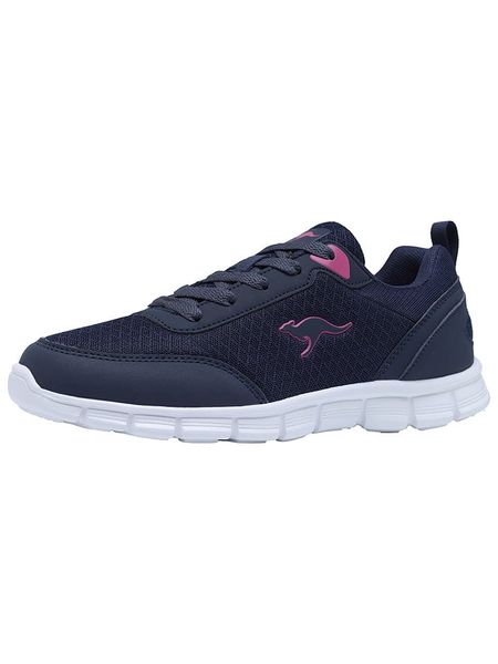 Kangaroos Buty "K-RF Bethy" w kolorze granatowym do chodzenia na boso rozmiar: 41. Niebieskie trampki KangaROOS, bez wzorów, bez zapięcia. Za 144.95 zł.