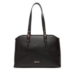Torebka JENNY. Czarne torebki klasyczne Jenny, bez wzorów, bez dodatków. Za 159.99 zł.