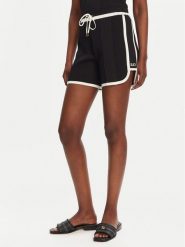 Liu Jo Sport Szorty materiałowe TA5095 MS022 Czarny Regular Fit. Czarne szorty Liu Jo Sport, bez wzorów, z materiału, sportowe. Za 379.99 zł.