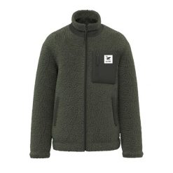 Kurtka polarowa Sherpa - Surf - Unisex - 100% poliester z recyklingu - Zielony. Zielone kurtki narciarskie SURF MONKEY, l, bez wzorów, z materiału, bez kaptura, narciarskie. Za 475.15 zł.