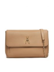 Patrizia Pepe Torebka 8B0100/L001-B524 Beżowy. Brązowe torebki klasyczne Patrizia Pepe, bez wzorów, ze skóry, bez dodatków. Za 1,239.00 zł.
