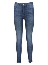 G-Star Dżinsy "Kafey" - Skinny fit - w kolorze niebieskim rozmiar: W25/L30. Niebieskie jeansy G-Star, l, z aplikacjami, z podwyższonym stanem. Za 187.52 zł.