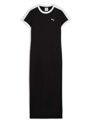 Puma Sukienka w kolorze czarnym rozmiar: M. Czarne sukienki Puma, na co dzień, m, bez wzorów, bez kołnierzyka, bez ramiączek, maxi, proste. Za 139.87 zł.