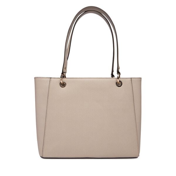 Torebka Guess. Brązowe shopper Guess, z aplikacjami, bez dodatków. Za 679.99 zł.