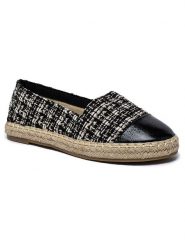 Foreverfolie Espadryle w kolorze czarnym rozmiar: 41. Czarne espadryle Foreverfolie, bez wzorów, bez obcasa, bez zapięcia. Za 105.63 zł.