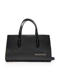 Valentino Torebka Jasmin VBS8NS23 Czarny. Czarne torebki klasyczne Valentino, bez wzorów, ze skóry, bez dodatków. Za 339.99 zł.