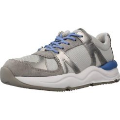 Buty GEOX D TOPAZIO A Szary. Szare trekkingi Geox, ze skóry, trekkingowe. Za 290.99 zł.