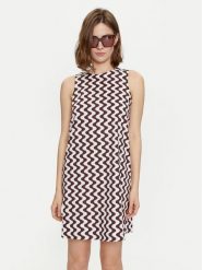 Marella Sukienka letnia Morina 2413221232 Kolorowy Relaxed Fit. Sukienki Marella, na lato, bez wzorów, z bawełny, bez kołnierzyka, bez ramiączek. Za 799.99 zł.