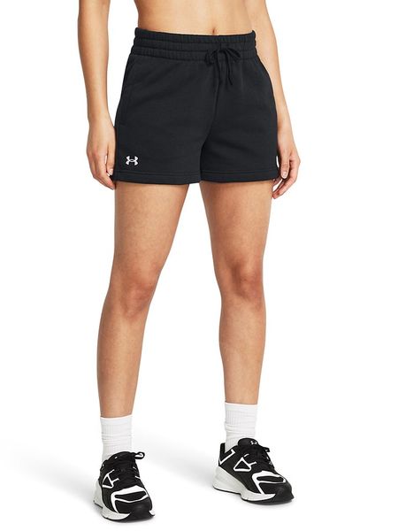 Under Armour Szorty dresowe "Rival" w kolorze czarnym rozmiar: L. Czarne szorty Under Armour, bez wzorów, z dresówki. Za 109.95 zł.