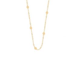 Naszyjnik z kulkami pozłacany. Naszyjniki Lilou, pozłacane. Za 119.00 zł.