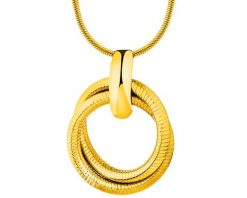 Naszyjnik ze stali szlachetnej - koło. Naszyjniki Elixa, ze stali. Za 219.00 zł.