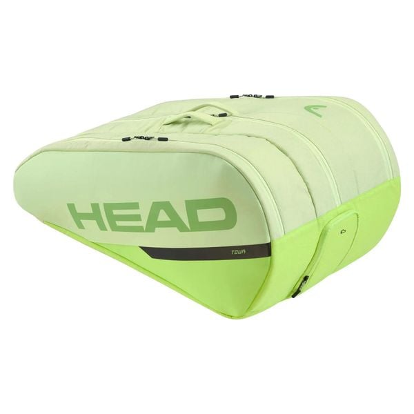 Torba na rakiety tenisowe Head Tour SG. Zielone torby na ramię Head, bez wzorów, z materiału, na ramię, bez dodatków. Za 344.99 zł.