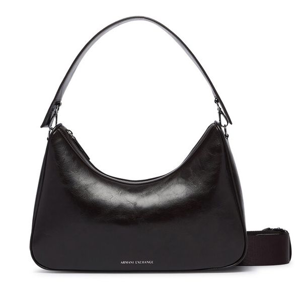 Torebka Armani Exchange. Brązowe torebki klasyczne Armani Exchange, bez wzorów, bez dodatków. Za 589.99 zł.