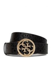Guess Pasek Damski Yarmilla (GG) Belts BW9144 P4335 Czarny. Czarne paski Guess, z aplikacjami, ze skóry. Za 169.99 zł.