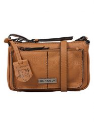 Burkely Skórzana torebka w kolorze karmelowym - 21 x 13 x 6 cm rozmiar: onesize. Brązowe torby na ramię Burkely, bez wzorów, z materiału, na ramię, bez dodatków. Za 176.08 zł.