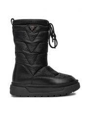 Guess Śniegowce Umme FLFUMM ELE10 Czarny. Czarne trapery i śniegowce Guess, z materiału. Za 879.99 zł.