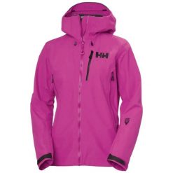 Kurtka impermeabilna damska Helly Hansen Odin 9 Worlds 3.0. Czerwone kurtki narciarskie Helly Hansen, l, bez wzorów, z dzianiny, bez kaptura, narciarskie. Za 1,540.00 zł.