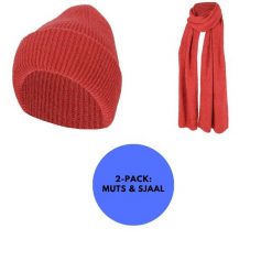 Komplet Damski czapka i szalik. Brązowe czapki HEAT KEEPER, bez wzorów, prążkowane. Za 207.04 zł.
