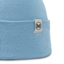 Czapka BUFF KNITTED BEANIE LILON LAKE. Niebieskie czapki Buff, bez wzorów, z materiału. Za 88.99 zł.