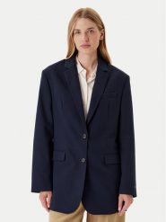 Tommy Hilfiger Marynarka Elevated WW0WW46808 Granatowy Relaxed Fit. Niebieskie marynarki i żakiety TOMMY HILFIGER, bez wzorów, z bawełny. Za 1,799.00 zł.