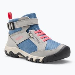 Buty turystyczne juniorskie KEEN Targhee Boundless. Niebieskie trekkingi Keen, trekkingowe. Za 269.99 zł.