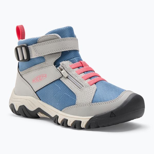 Buty turystyczne juniorskie KEEN Targhee Boundless. Niebieskie trekkingi Keen, trekkingowe. Za 269.99 zł.