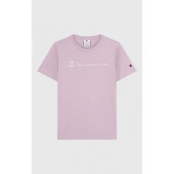 Koszulka damska Champion SS Tee 118382. Czerwone koszulki sportowe Champion, bez wzorów, bez ramiączek. Za 85.00 zł.