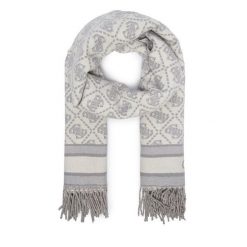 Szalik Guess. Szare szaliki Guess, z aplikacjami. Za 194.99 zł.