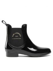 KARL LAGERFELD Kalosze KL94770 Czarny. Czarne kalosze KARL LAGERFELD, bez wzorów, z tworzywa sztucznego. Za 429.99 zł.