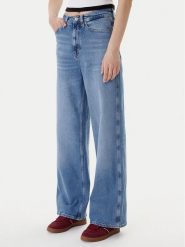 Tommy Jeans Jeansy Claire DW0DW21985 Niebieski Wide Leg. Niebieskie jeansy Tommy Jeans, bez wzorów. Za 449.99 zł.