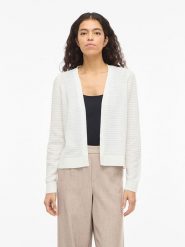 Vila Kardigan "Vilollo" w kolorze białym rozmiar: XL. Białe kardigany Vila, xl, bez wzorów, z bawełny. Za 79.21 zł.