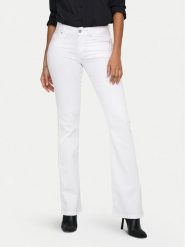 ONLY Jeansy Blush 15373325 Biały Flared Fit. Białe jeansy Only, s, bez wzorów. Za 229.99 zł.