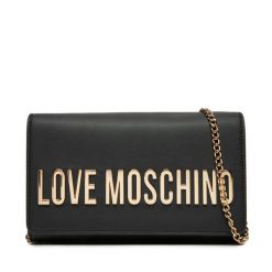 Torebka LOVE MOSCHINO. Czarne listonoszki Love Moschino, bez wzorów, bez dodatków. Za 359.99 zł.