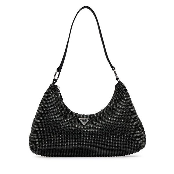 Torebka Guess. Czarne torebki klasyczne Guess, z aplikacjami, bez dodatków. Za 544.99 zł.