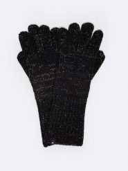 BIG STAR Rękawiczki w kolorze czarnym rozmiar: onesize. Czarne rękawiczki Big Star, bez wzorów, z materiału, retro. Za 39.99 zł.