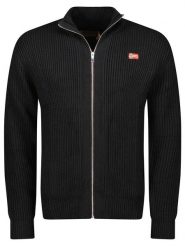 Geographical Norway Kardigan "Flexible" w kolorze czarnym rozmiar: XXL. Czarne kardigany Geographical Norway, xxl, bez wzorów. Za 126.45 zł.