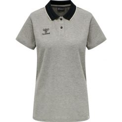 Damska koszulka polo Hummel Move. Szare bluzki Hummel, xl, bez wzorów, bez kołnierzyka, bez ramiączek. Za 175.00 zł.
