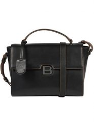 Burkely Skórzana torebka "Modest Meghan" w kolorze czarnym - 26 x 18 x 7 cm rozmiar: onesize. Czarne torby na ramię Burkely, bez wzorów, z materiału, przez ramię, bez dodatków. Za 284.45 zł.