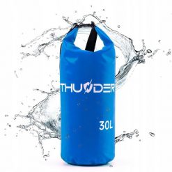 Worek wodoodporny torba wodoszczelna na sup pojemny plecak turystyczny 30L. Niebieskie plecaki THUNDER, bez wzorów. Za 50.00 zł.