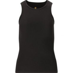 Damski tank top Athlecia Tinashe. Czarne topy Athlecia, bez wzorów, bez kołnierzyka, bez ramiączek. Za 124.00 zł.