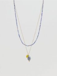 Naszyjnik z motywem cytryn - wielobarwny. Naszyjniki Reserved, z cytrynem. Za 59.99 zł.