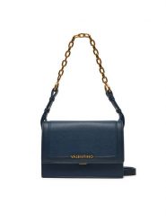 Valentino Torebka Ushuaia VBS8G509 Granatowy. Niebieskie torebki klasyczne Valentino, bez wzorów, ze skóry, bez dodatków. Za 299.99 zł.