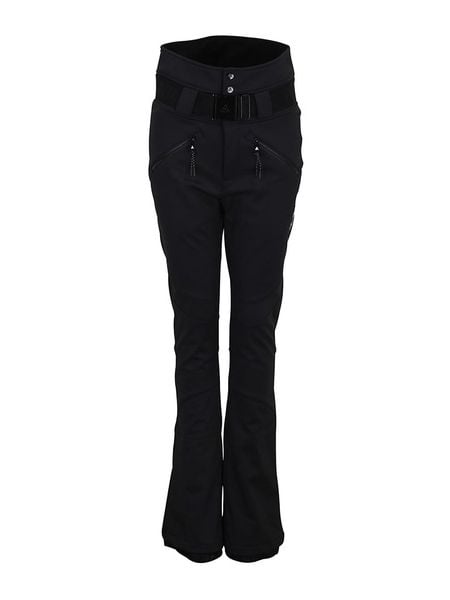 Peak Mountain Spodnie narciarskie "Atlas" w kolorze czarnym rozmiar: M. Czarne spodnie dresowe Peak Mountain, m, bez wzorów, narciarskie. Za 432.80 zł.