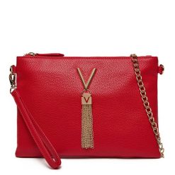 Torebka Valentino. Czerwone torebki klasyczne Valentino, bez wzorów, bez dodatków. Za 169.99 zł.